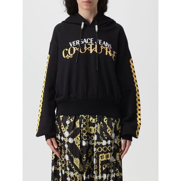 Versace Jeans Couture - Woman - Black - Sweatshirt